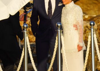 Photos de mariage de célébrités tirées d'un conte de fées