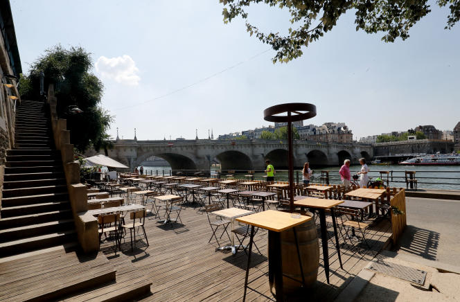 Paris Plages, en juillet 2018. 