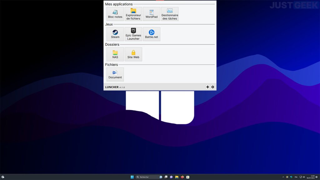 un lanceur d'applications pratique pour Windows – Thebuzzly