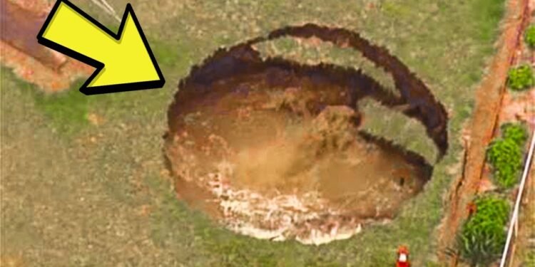 Huge Sinkhole in Elderly Couples Backyard Led To Amazing Discovery About Their House - Real Story – Thebuzzly