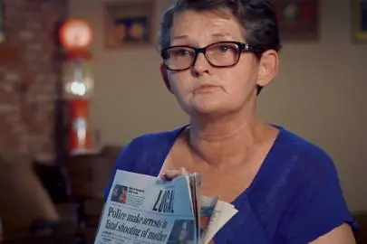 La mère de crystal theobald, Belinda Lane, a été témoin du meurtre de sa fille Crédit : Netflix