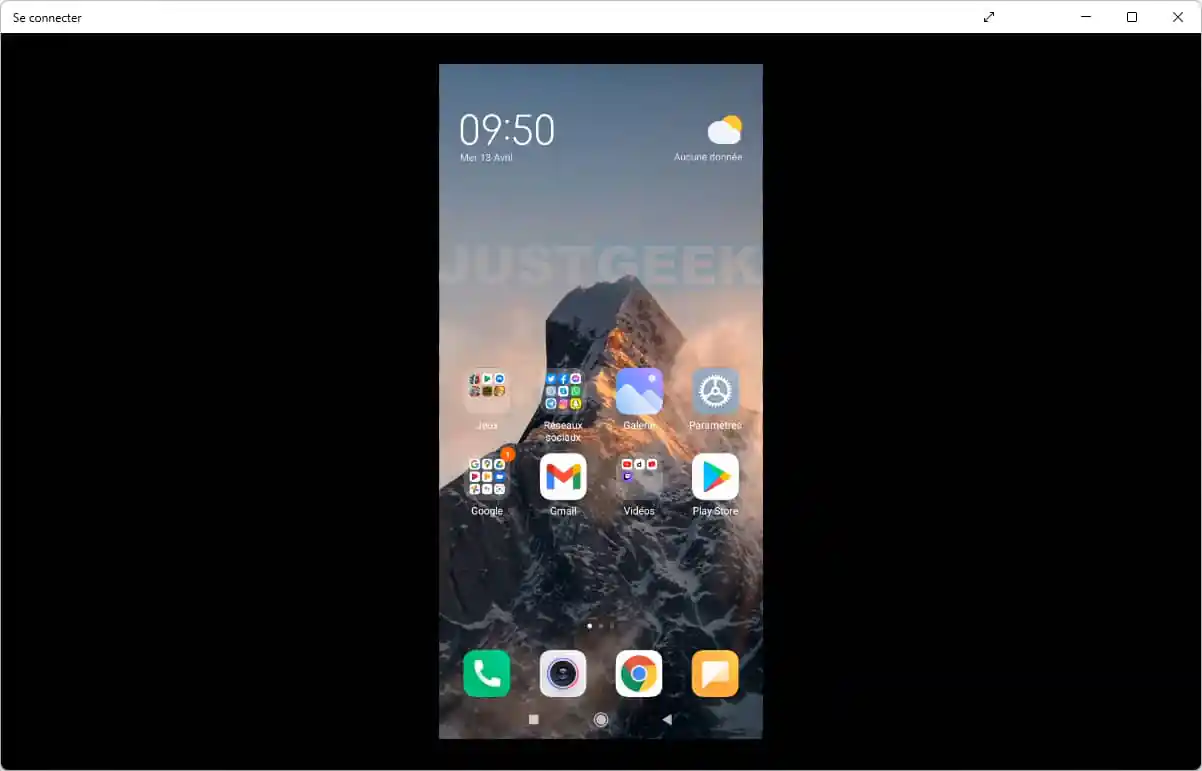 projeter l'écran de votre smartphone Android sur un PC