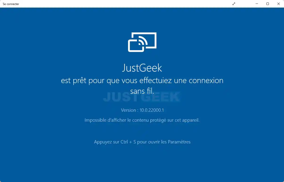 Connexion à l'application Windows 11