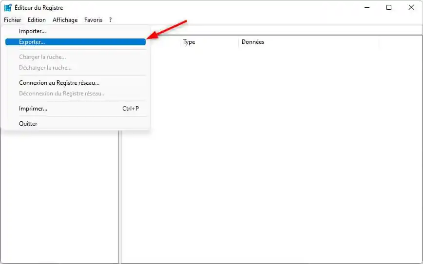 Comment sauvegarder et restaurer le registre Windows 11?
