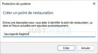 Comment sauvegarder et restaurer le registre Windows 11?