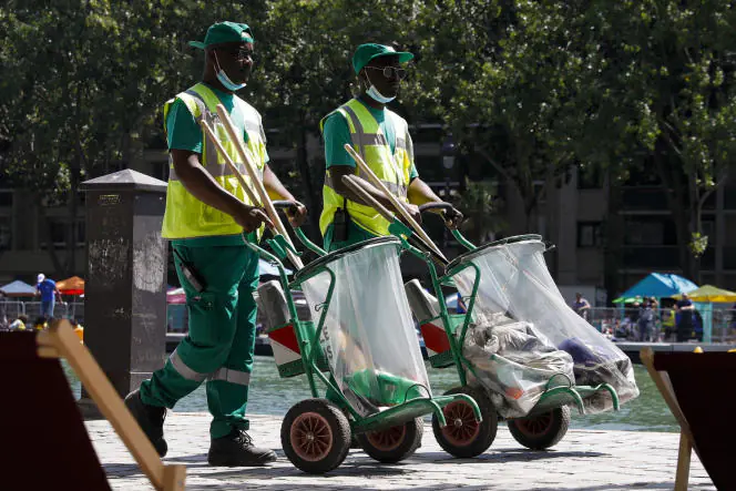 Employés de la Mairie de Paris, 18 juillet 2020