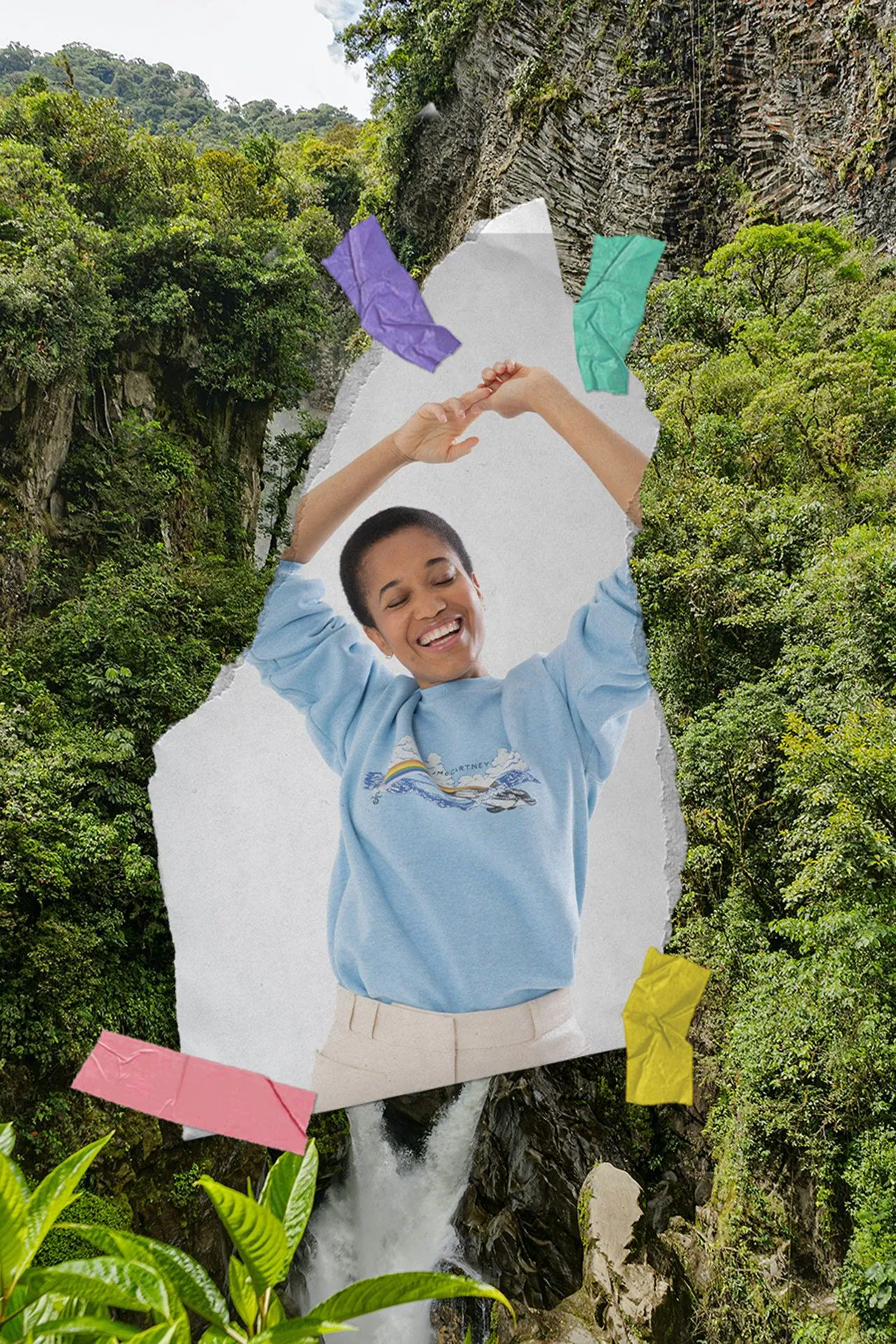 L’image peut contenir des vêtements à manches longues Human Person Sweatshirt sweat-shirt et Alisha Wainwright