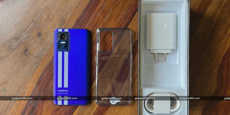 Realme GT Neo 3 boîte arrière ndtv RealmeGTNeo3 Realme