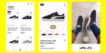 snapchat puma essayer sur ar tech image Snapchat