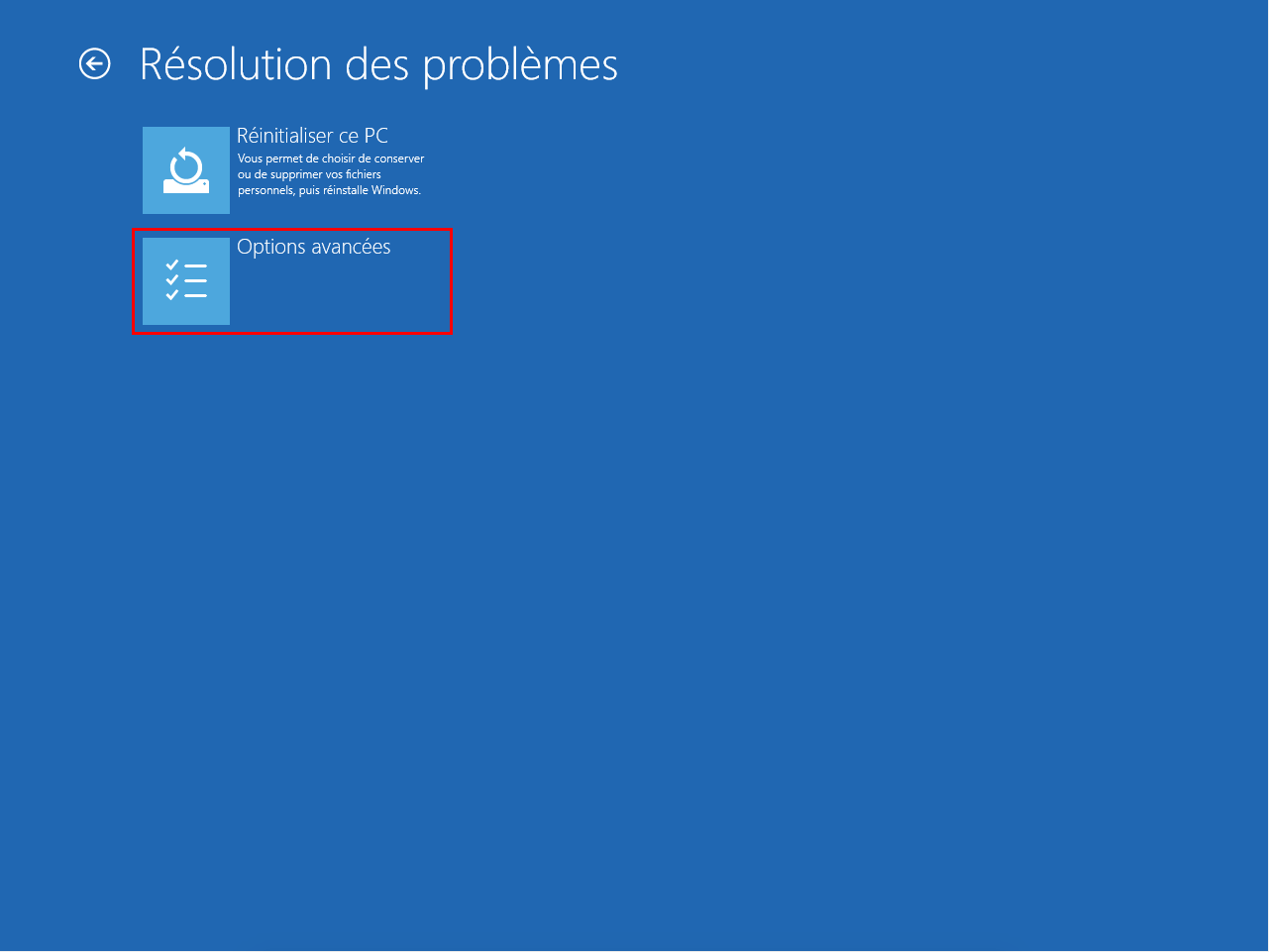 Désinstaller une mise à jour (cumulative) de qualité sur Windows 10