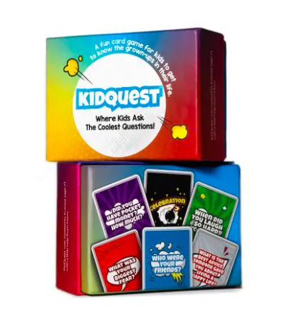 Un jeu pour aider à écrire des récits familiaux pour les enfants