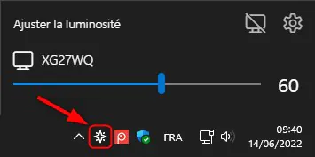 Réglez la luminosité de l'écran avec Twinkle Tray