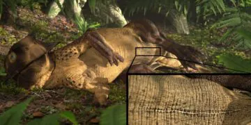Dino avec un trou du cul «parfait et unique» avait également le plus ancien nombril connu de la science