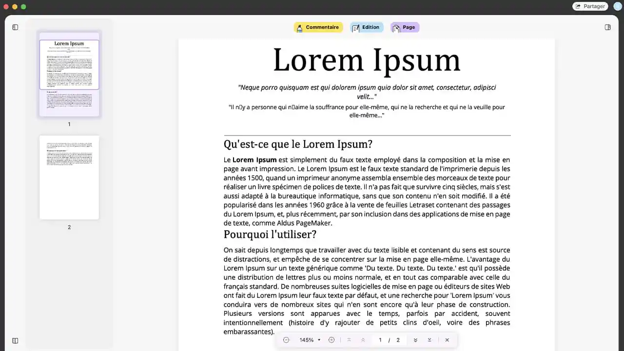 Lire et annoter des documents PDF avec UPDF
