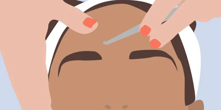 L’image peut contenir : tête, visage, peau et mâchoire