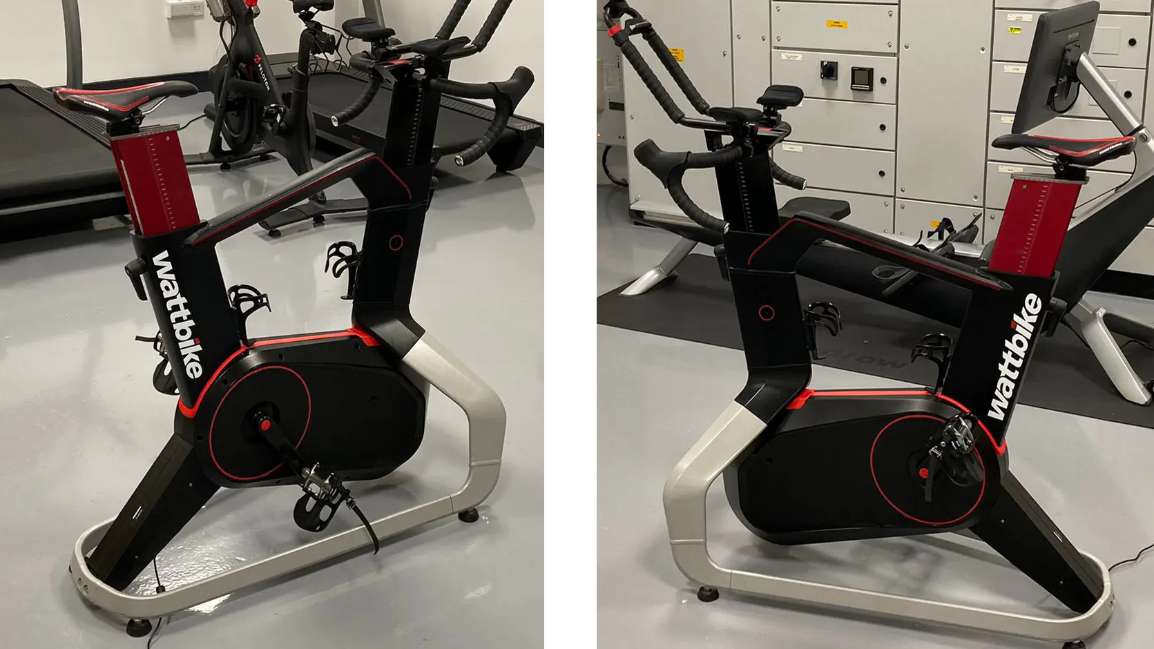 Modèle Wattbike Atom au centre de test