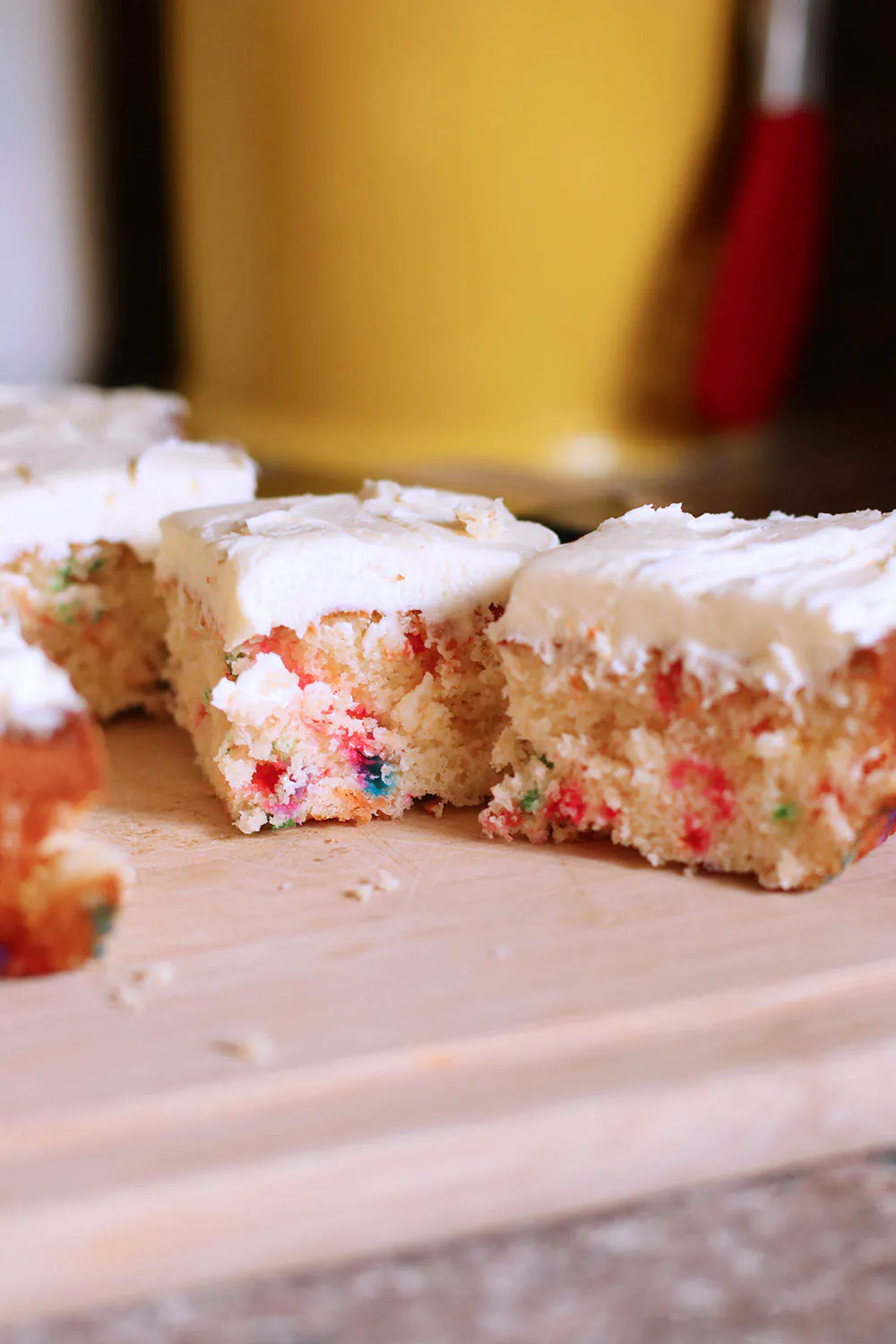 gâteau saupoudré au four