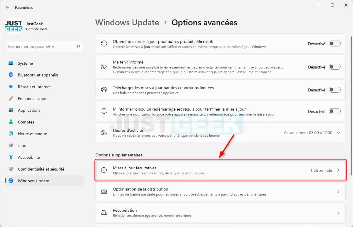 Comment mettre à jour les pilotes sur Windows 11 ?