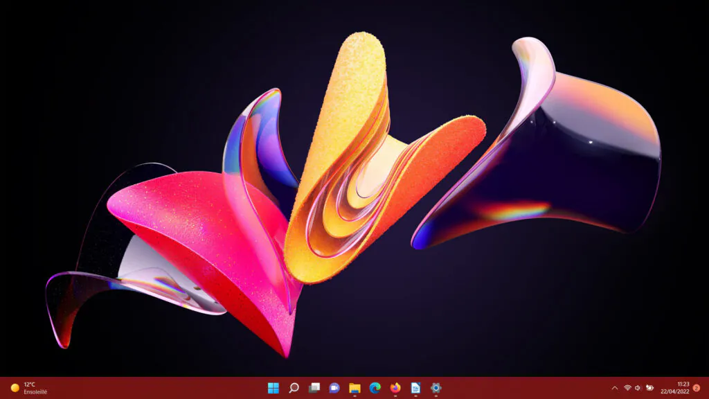 Windows 11 Changer de thème - Thème appliqué