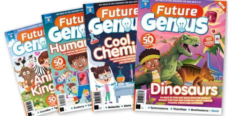 Future Genius Issue 9: Walk With Dinosaurs dans cette édition spéciale pleine de puzzles maintenant disponible sur Amazon