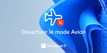 Désactiver le mode avion sur Windows 11