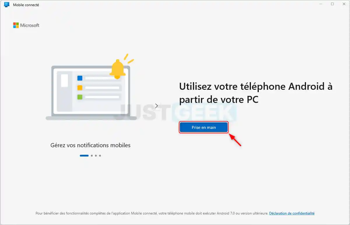 Utilisez votre téléphone Android depuis votre PC Windows 11