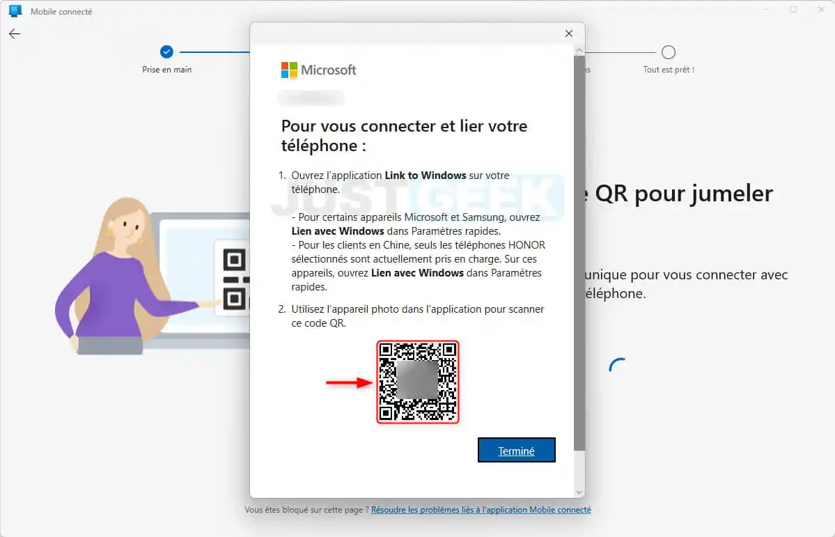 Comment associer son smartphone Android à un PC Windows 11 ?
