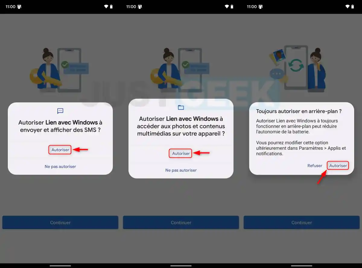 Comment associer son smartphone Android à un PC Windows 11 ?
