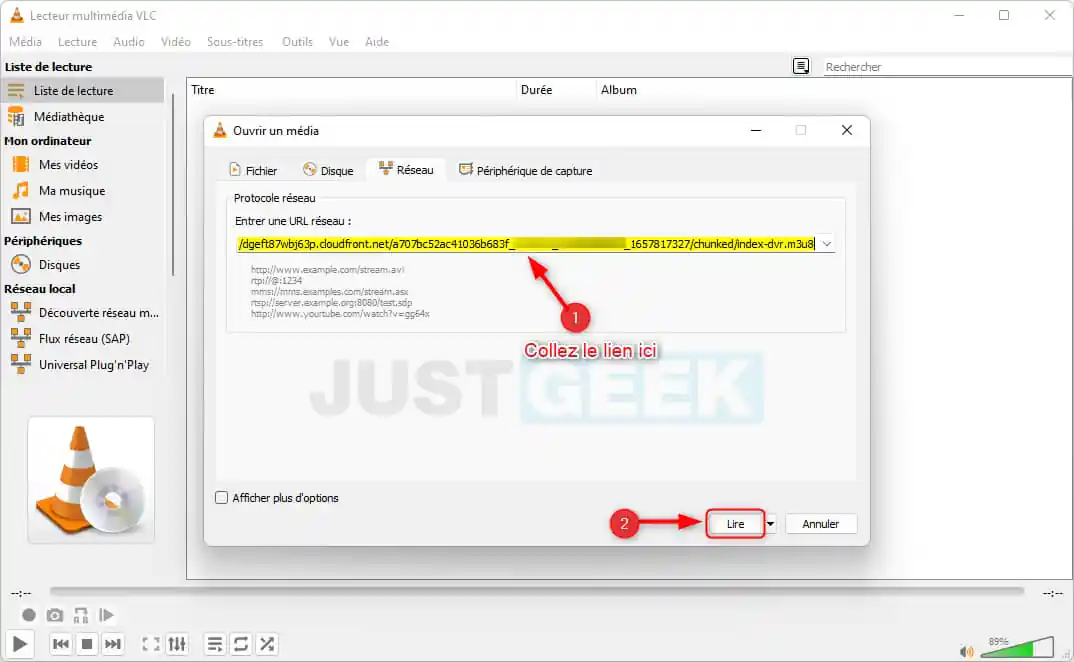 Regarder gratuitement Twitch Replay dans VLC