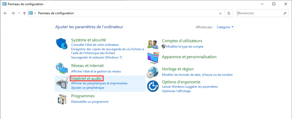 Activer l'hibernation de Windows