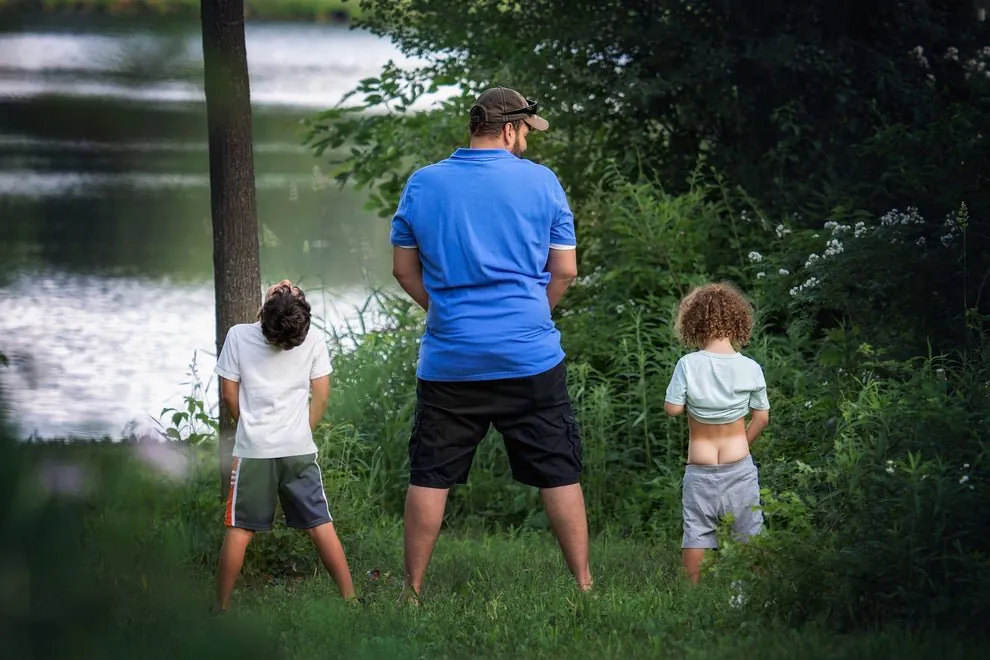 Découvrez ces photos touchantes de pères avec leurs enfants