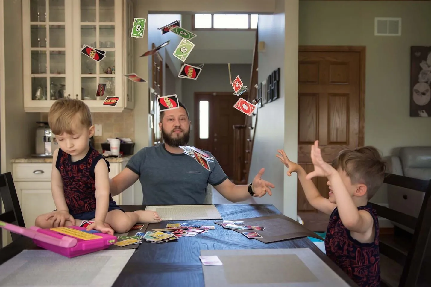 Découvrez ces photos touchantes de pères avec leurs enfants