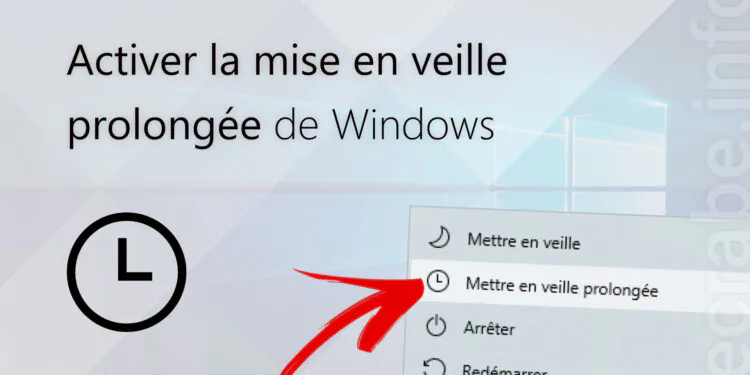 Activer l'hibernation de Windows 