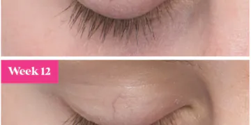 Cet eye-liner liquide sans bavures contient également un sérum rehausseur de cils