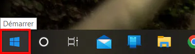 Menu Démarrer de Windows 10