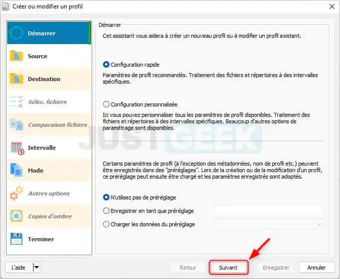 logiciel de sauvegarde pc gratuit pour windows