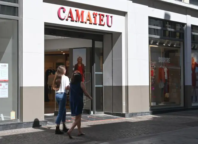 Un magasin Camaïeu, à Lille, en mai 2020.