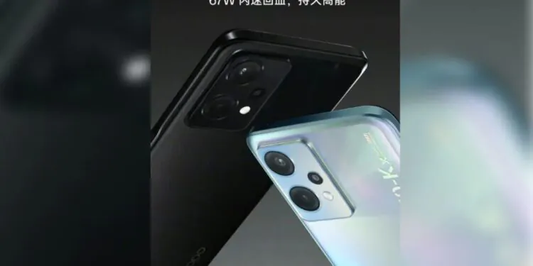 Oppo K10x Repere Sur Le Site Web Du Detaillant Specifications