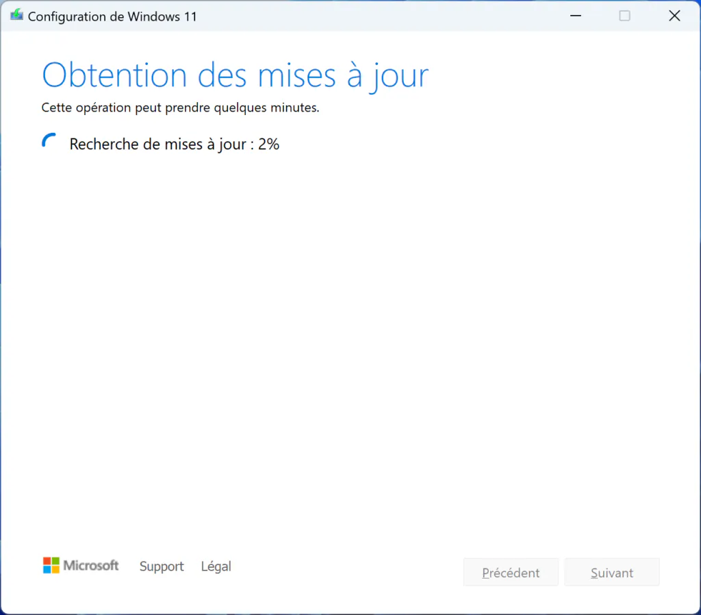 Comment Mettre à jour Windows 11 avec ISO