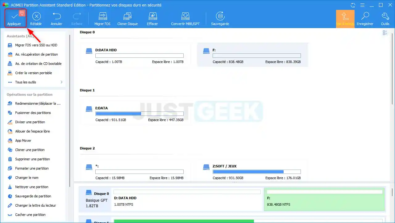 Partitionner un disque dur ou un SSD sous Windows 11 : 3 méthodes