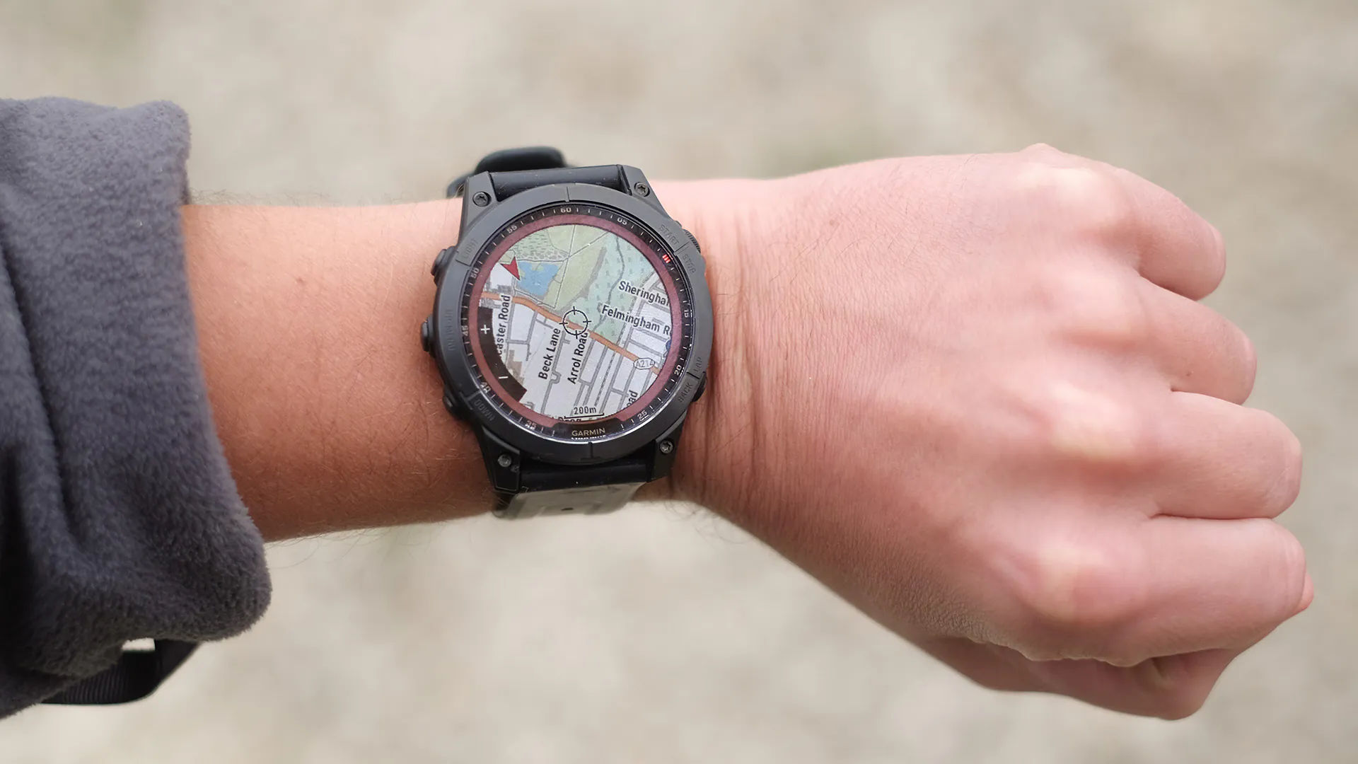 Garmin Fenix ​​​​7 saphir solaire