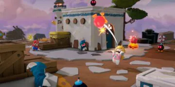 mario rabbids étincelles d'espoir critique rabbid peach bob omb mario rabbids étincelles d'espoir critique