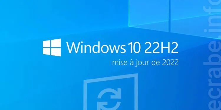 Téléchargez et installez Windows 10 22H2