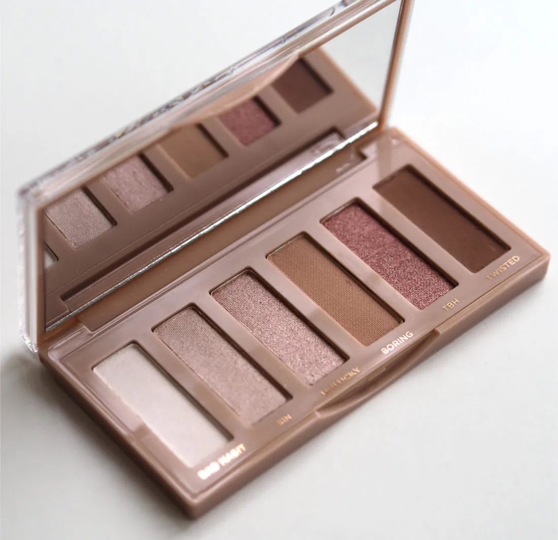 Palette pour les yeux Naked Sin d'Urban Decay