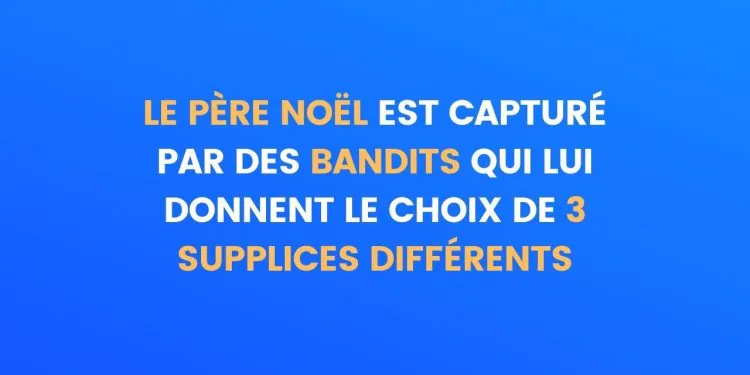 kidnappé le Père Noël, aidez-le à s'échapper !