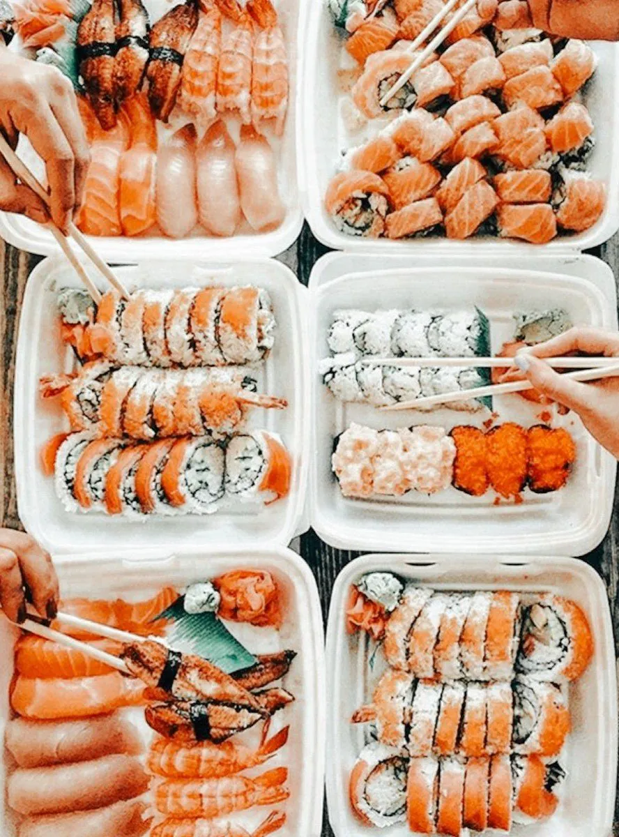 Nourriture Instagram Sushi, Nourriture, Ingrédient, Recette, Fruits de mer, Cuisine