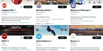 La coche "officielle" de Twitter commence à apparaître sur les comptes vérifiés en Inde, les coches bleues originales sont toujours visibles pour le moment