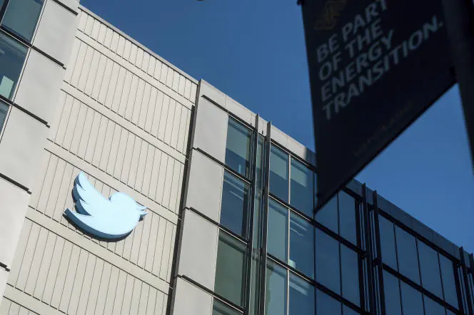 Les bureaux de Twitter à San Francisco, Californie, le 1er novembre 2022.