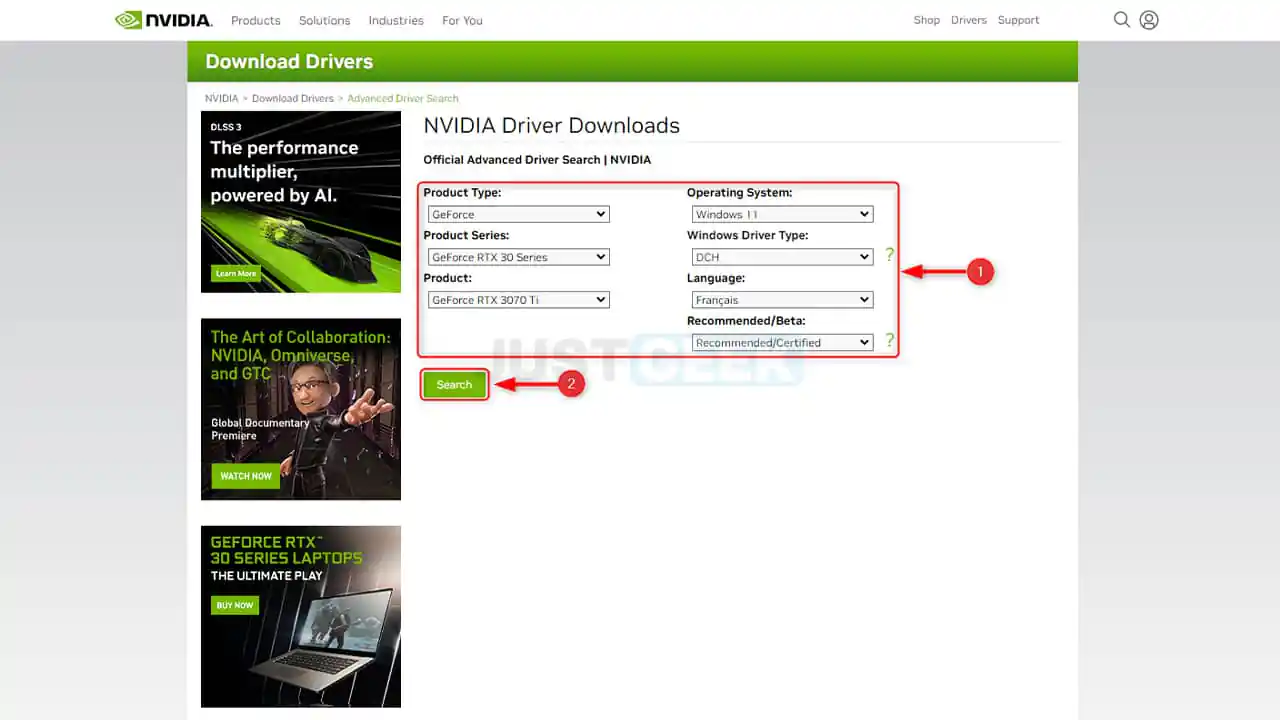 Comment restaurer les pilotes graphiques NVIDIA sur Windows 11 ?