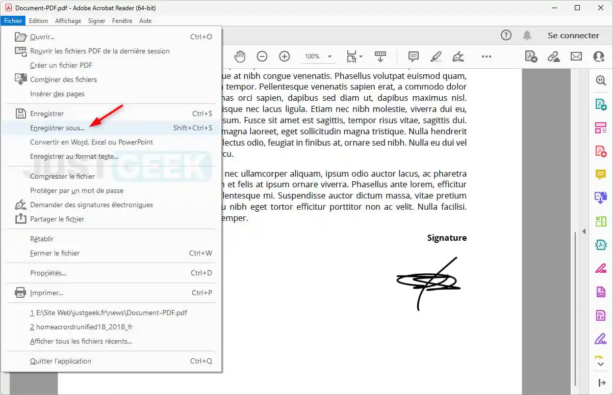 Comment signer un PDF avec Adobe Acrobat Reader ?